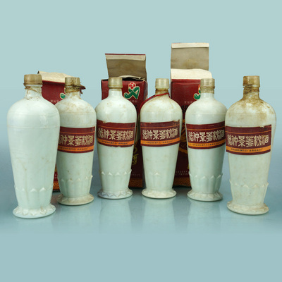约91年亚运会义诊团特制张仲景花粉酒1组6瓶【醉美陈酒】