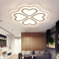 卧室灯 简约现代时尚创意超薄LED吸顶灯遥控调光温馨客厅餐厅灯具