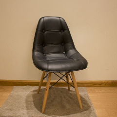 伊姆斯Eames Chair PU皮软休闲时尚家居设计师简约椅创意餐椅包邮