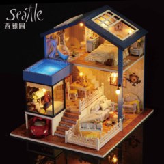 智趣屋diy小屋拼装模型手工小屋女孩小小房生日礼物创意女生礼物