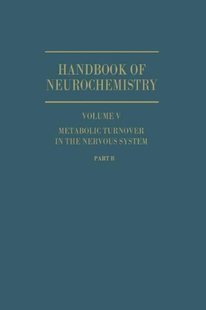 【预订】Metabolic Turnover in the Nervous System