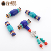 Edge Club Tibetan 108 beads barrel bead head set Eichhornia crassipes in Moon and stars King Kong Bodhi DIY Accessories Accessories