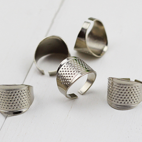 缝纫diy工具镀铜顶针金色顶针家居必备顶针箍/护指套