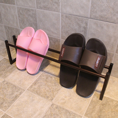 浴室晾鞋架沥水架创意晒鞋子收纳架子宿舍卫生间门后拖鞋专用架