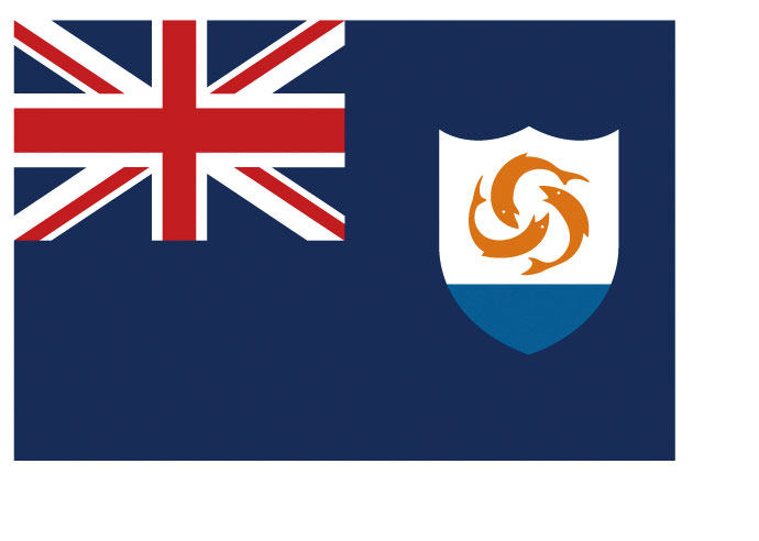 旗帜安圭拉国旗区旗桌旗车旗手摇旗落地旗挂旗升桌旗