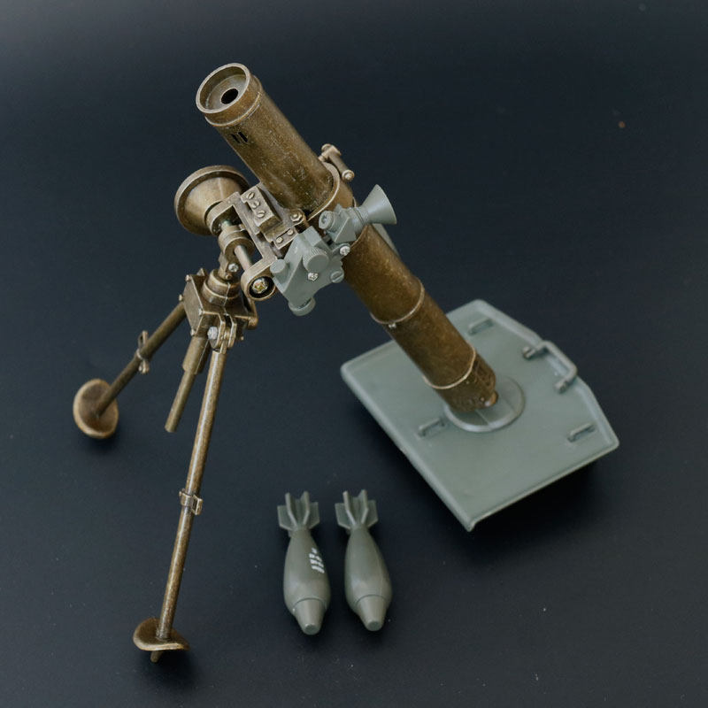 古炮 解放63式60毫米迫击炮造型 迷你静态模型玩具打火机创意礼物