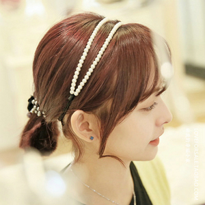 珍珠发带细图片