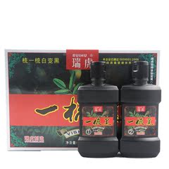 瑞虎一梳黑黑发护发h油三效合一梳一梳白变黑100ml*2