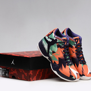 乔xx9兔八哥aj29羊年黑人月渐变紫巴克利水晶大底银泡男女篮球鞋