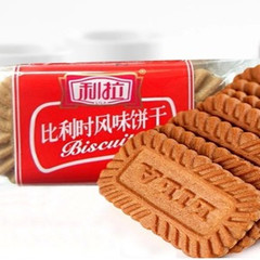 上海特产休闲零食品 利拉比利时风味焦糖饼干