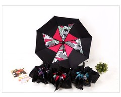 太阳伞防晒防紫外线女个性简约小清新雨伞折叠晴雨伞风车伞遮阳伞