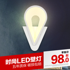 LEd壁灯亚克力床头灯简约创意卧室客厅书房酒店过道灯