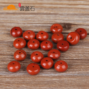 Shi Tianran cloud cover South Africa warring Red Stone agate chicken liver abacus beads spacer DIY Xingyue Bodhi accessories