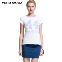 5折Vero Moda撞色字母印花钉珠亮片T恤|315201095
