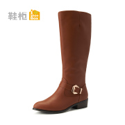 Shoebox shoe women's shoes new winter boots high boots Western-inspired boots casual boots women 1114505034