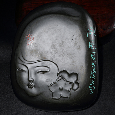 歙砚泰斗 方见尘作品《唐风》