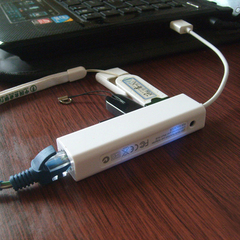 USB有线网卡接口usb转rj45外置网卡转换器网线接口含usb2.0扩展器