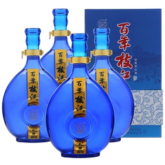 湖北枝江酒 42度百年枝江天之韵500mL*4瓶高档浓香型白酒整箱送礼