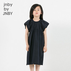 jnby by JNBY江南布衣童装女童 纯棉花边袖公主连衣裙