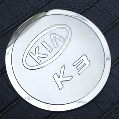 起亚K4新款K3S油箱盖K5 K3不锈钢油箱盖装饰贴 K4专用改装