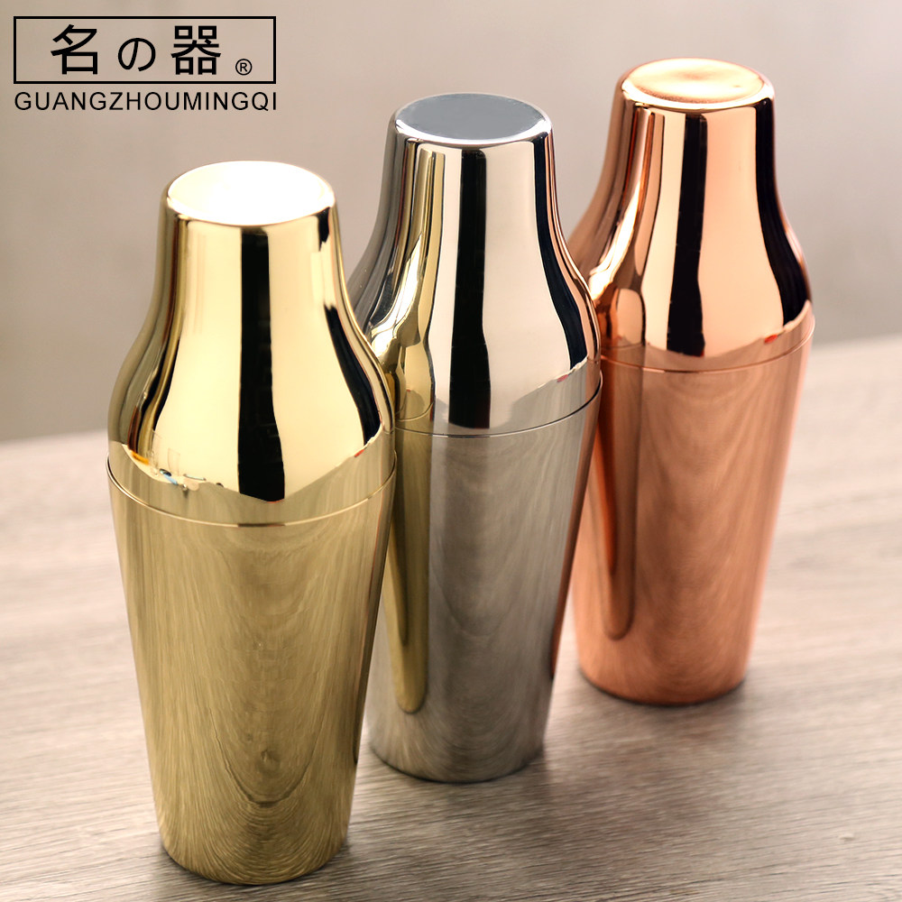名器600ml两节调酒器 鸡尾酒摇酒壶洋酒调酒壶酒吧调酒师调酒工具