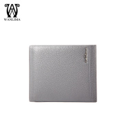 Wanlima/million 2015 early fall short bi-new men's wallets genuine leather thread business casual wallets