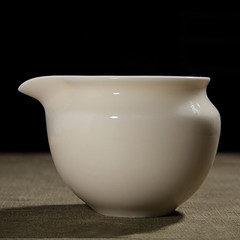 中国白茶器/德化白瓷公道杯陶瓷茶海特价/巧公杯