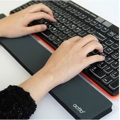 包邮ACTTO安尚电脑键盘手枕 笔记本护腕垫手腕托 鼠标垫 鼠标托腕