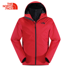 16秋冬新品 TheNorthFace/北面男款防水抓绒三合一夹克CAT3