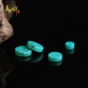 Stone-perform optimization turquoise Shi Sanzhu SEPTA manual DIY jewelry bracelets accessory bead Moon and stars Bodhi accessories