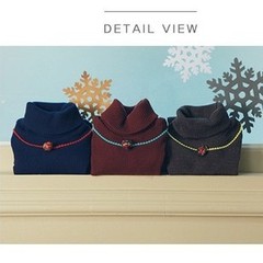 韩国童装女童春冬装2016新款高领保暖儿童宝宝毛衣针织衫打底衫