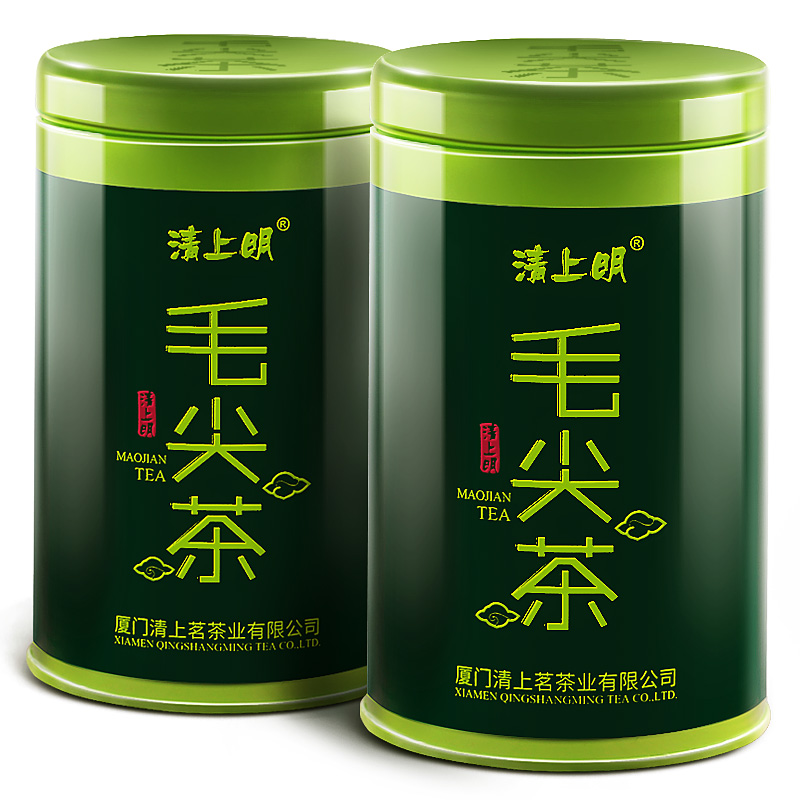 买一送一共250g 精选正宗2016新茶叶绿茶散装罐装信阳毛尖清上明产品展示图3