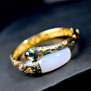 Very Thai bracelet limited edition jewel opening natural imported luxury atmosphere Topaz bracelet