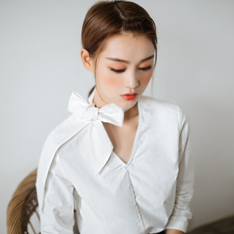 灯芯绒衬衫女修身