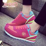 Yalaiya spring of 2016 new sweet flat casual shoe breathable sneakers students running shoes travel shoes