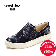 Westlink/West fall 2015 Lok Fu new stamp sets foot shoes shoes flat heel casual men shoes