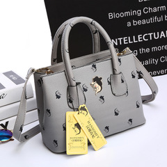 A 2016 Fashion lady Handbags 包Tote Women Bag 时尚印花女包