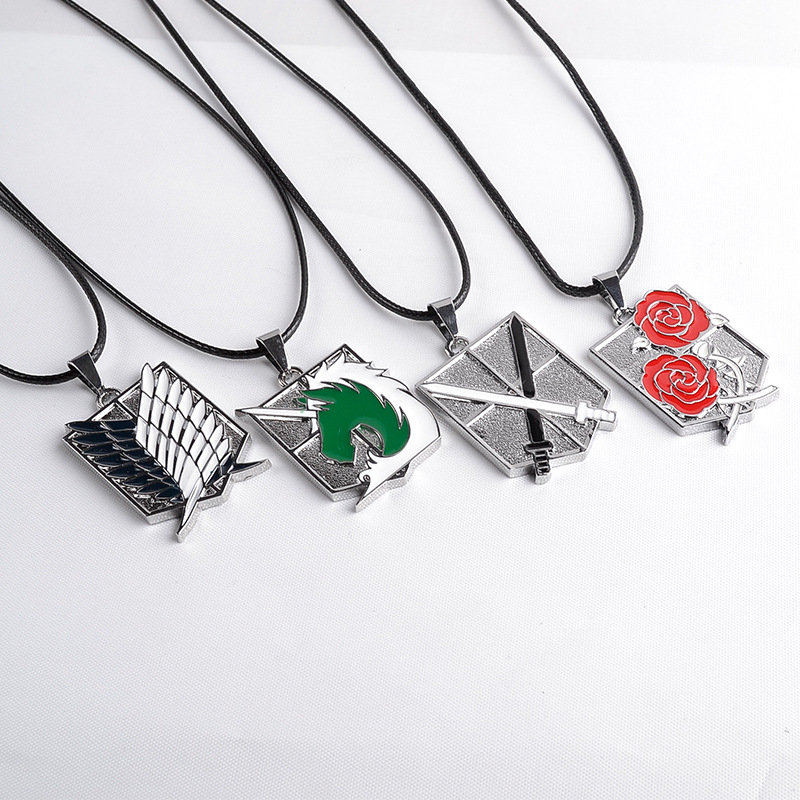 comic periphery Attack of the giant Necklace Allen Bing length cos key Wings of Liberty Survey legion Pendantin the Accessories/Fashion Jewelry, Necklace category - from Buy2taobao.com to provide professional Taobao agent buy service