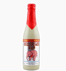 比利时粉象给劲樱桃啤酒330ml DELIRIUM RED 进口啤酒 新品