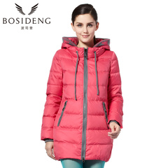 波司登冬季羽绒服女韩版甜美修身中长款时尚保暖外套保暖B1301096