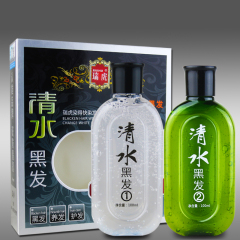 瑞虎染得快染发膏100ML 100ML白发变黑发想黑就洗一洗就黑