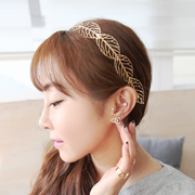 Xin Mei Korean leaf openwork headband hairpin hair accessories hair clip