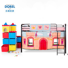 DOREL乐瑞亚洲 儿童床上下床 单人床简易组合床多功能高低铁艺床