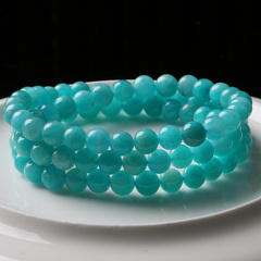 Bao natural Amazonite Crystal Circles Bracelet ladies smooth fat beautiful bracelets clearance welfare seconds