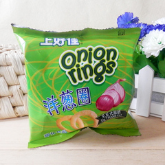 80后经典怀旧零食 膨化食品上好佳洋葱圈10g 休闲食品独立小包装