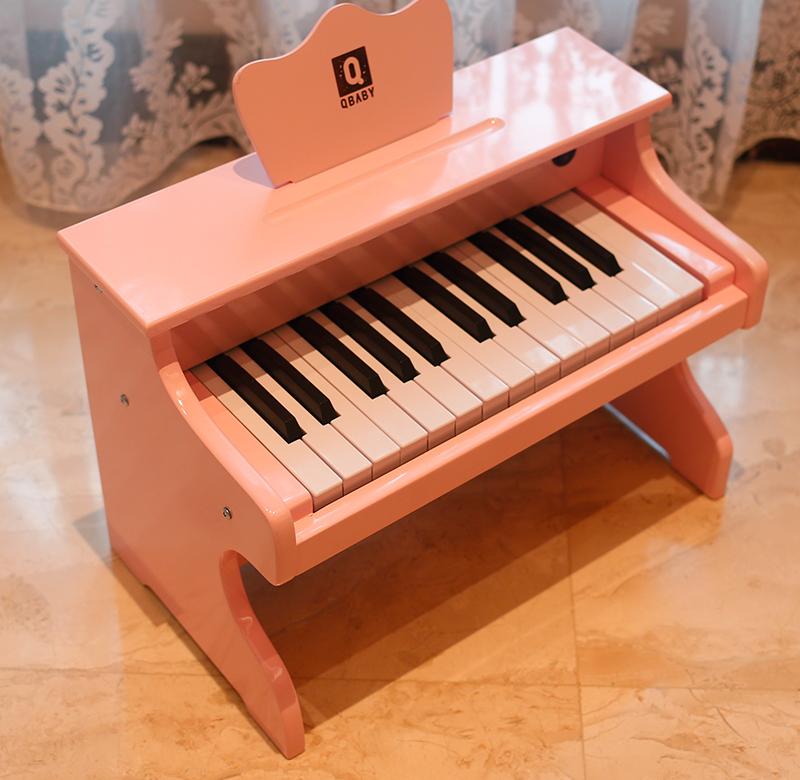 木质儿童钢琴玩具电子琴初学者1-3-6岁宝宝小男女孩音乐生日礼物