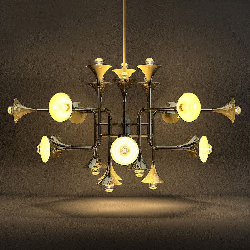 意大利delightfull light北欧波蒂乐器喇叭吊灯1133s - 万家灯火灯饰