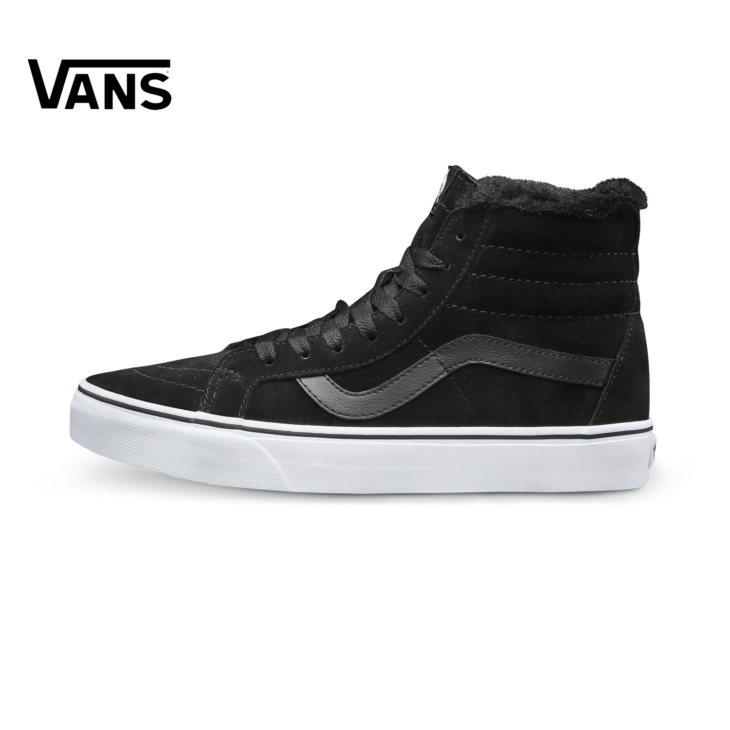 Vans/范斯冬季黑色中性款板鞋休闲鞋|VN0A2XSBNF4产品展示图2