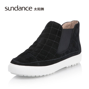 swarovski太陽眼鏡那裡買 sundance 太陽舞冬季 歐美風羊皮絨短靴女鞋冬 S5598092 swarovski包包