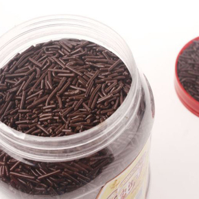 黑巧克力针朱古力针巧克力纯针蛋糕装饰彩针50g分装